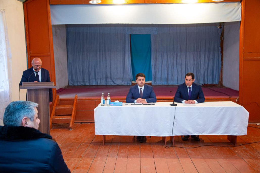 Neftçalanın icra başçısı səyyar görüş keçirib - FOTOLAR